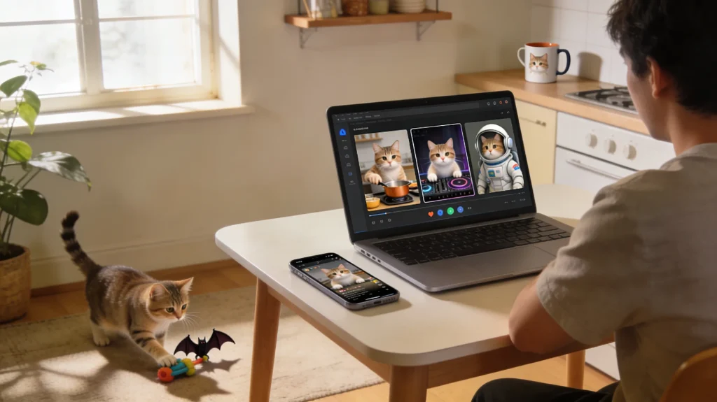 How to Make an AI Cat Video for Beginners 2026