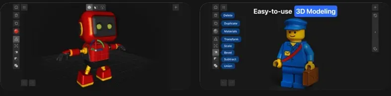 Анимированные кадры приложения Shapeyard