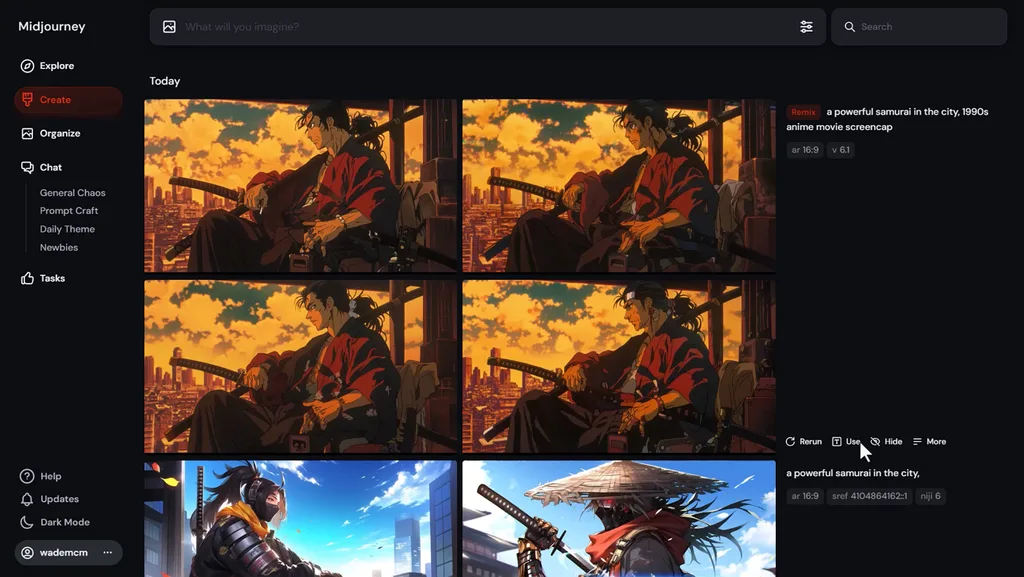 exploring different illustrated anime midjourney
