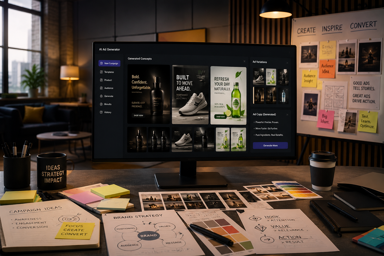 6 Best AI Ad Generators in 2026 (Tested & Compared)