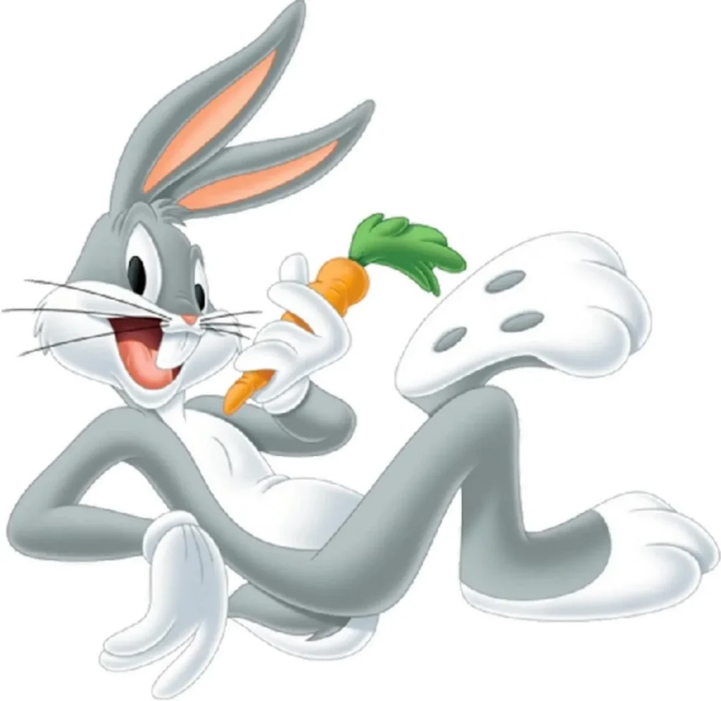 ニンジンを持つ Bugs Bunny