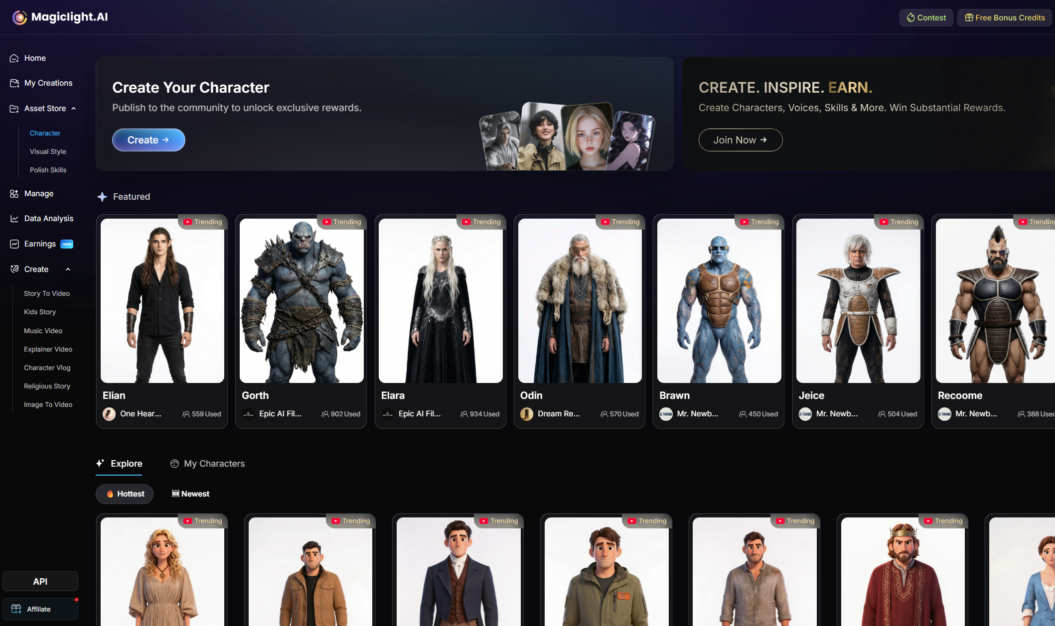character-generation