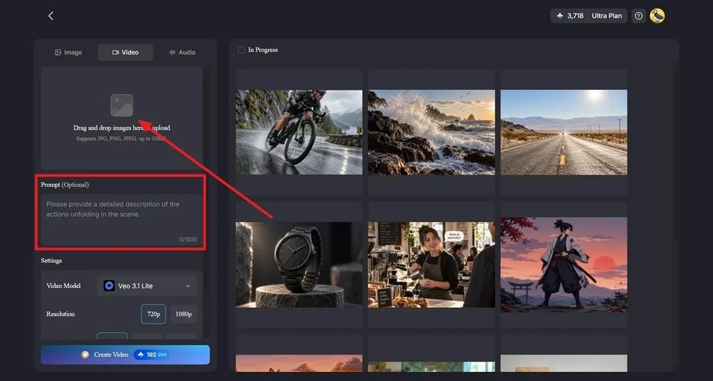 guide product movement with text