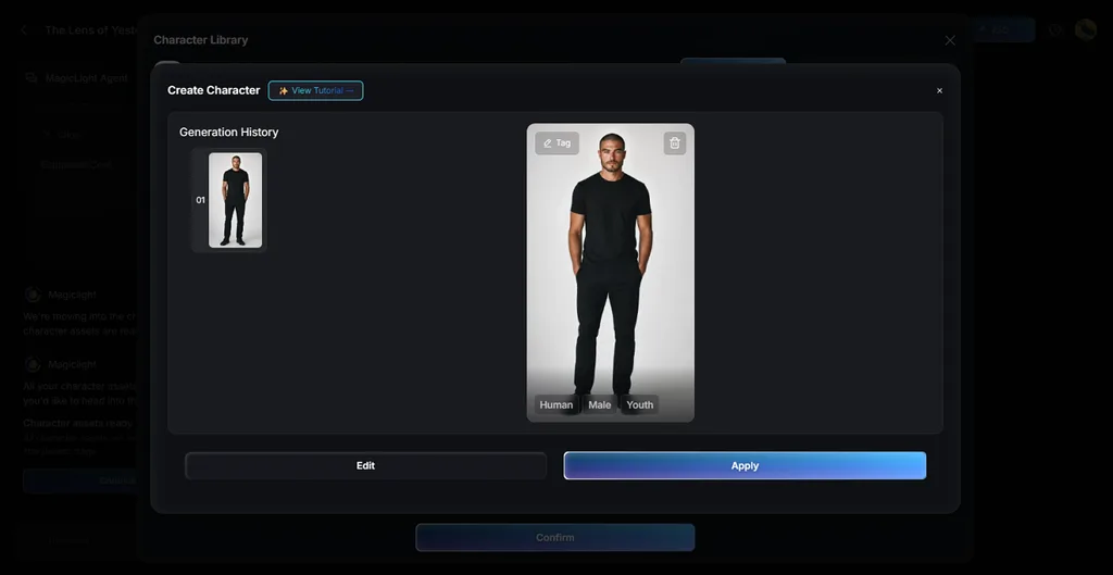magiclight ai avatar choices