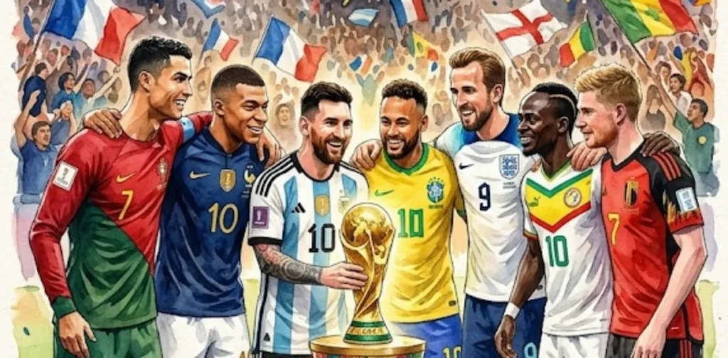 Midjourney-Fußballposter-Prompts