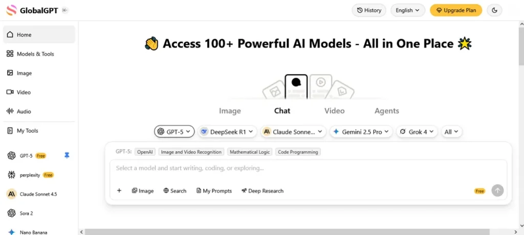 GlobalGPTでAI動画を作成