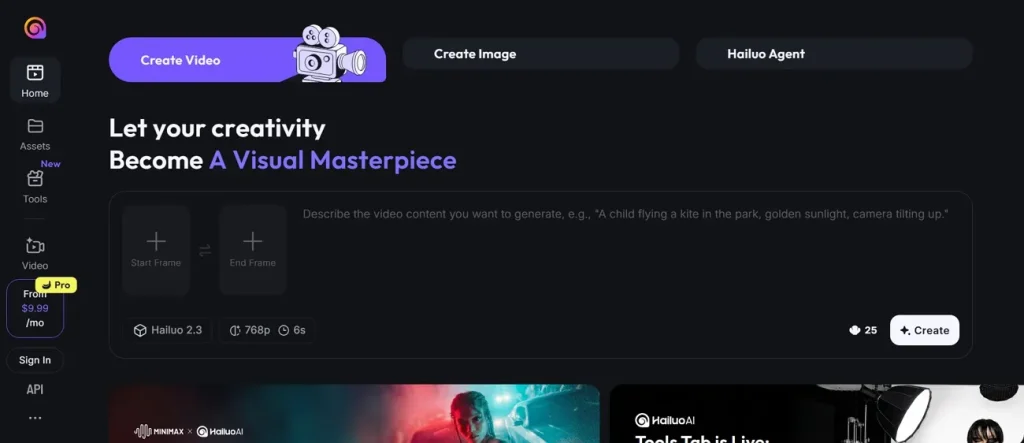 create ai video using hailuo