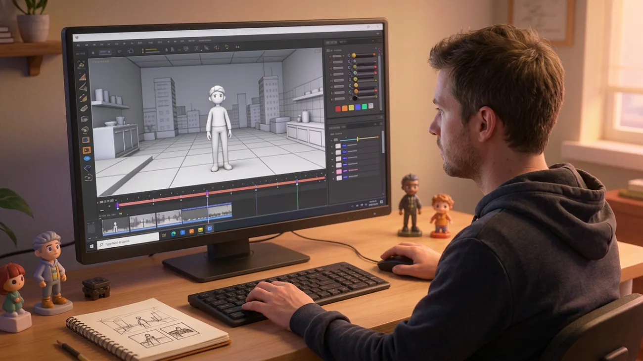 guide to create 3d animated video