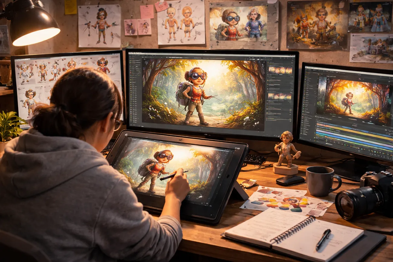 guide to make animated film