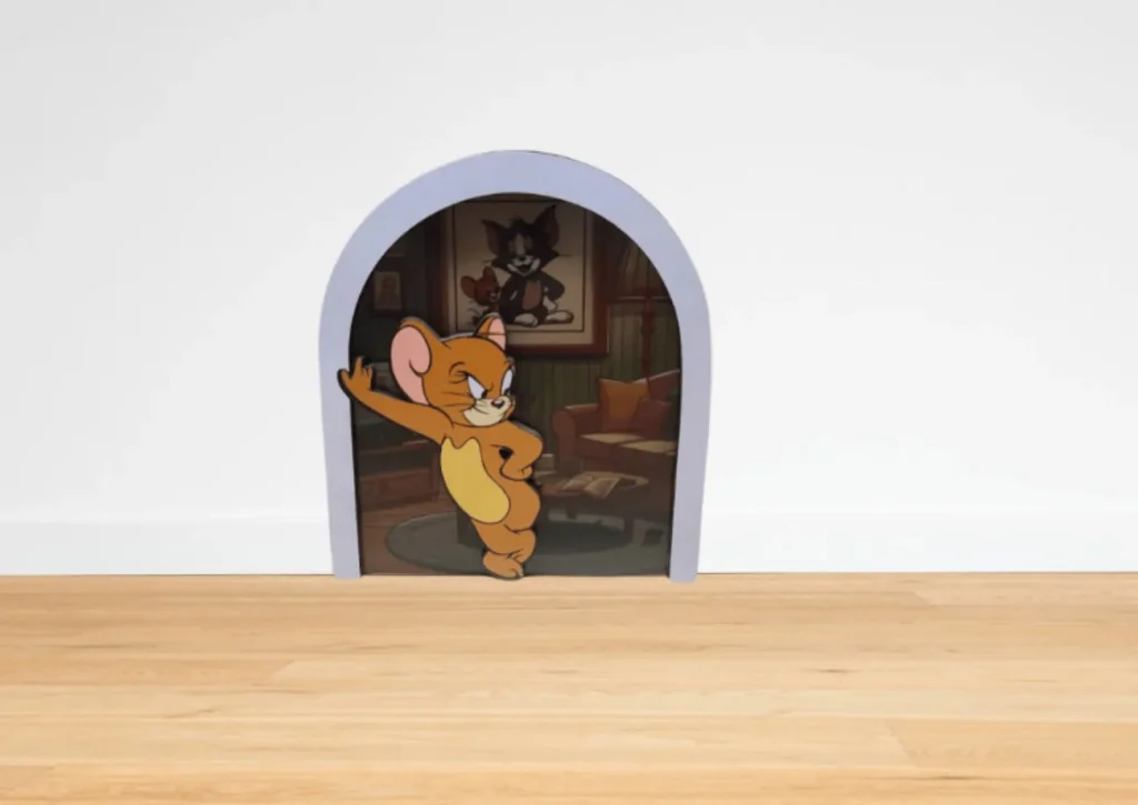 自信たっぷりにポーズする Jerry
