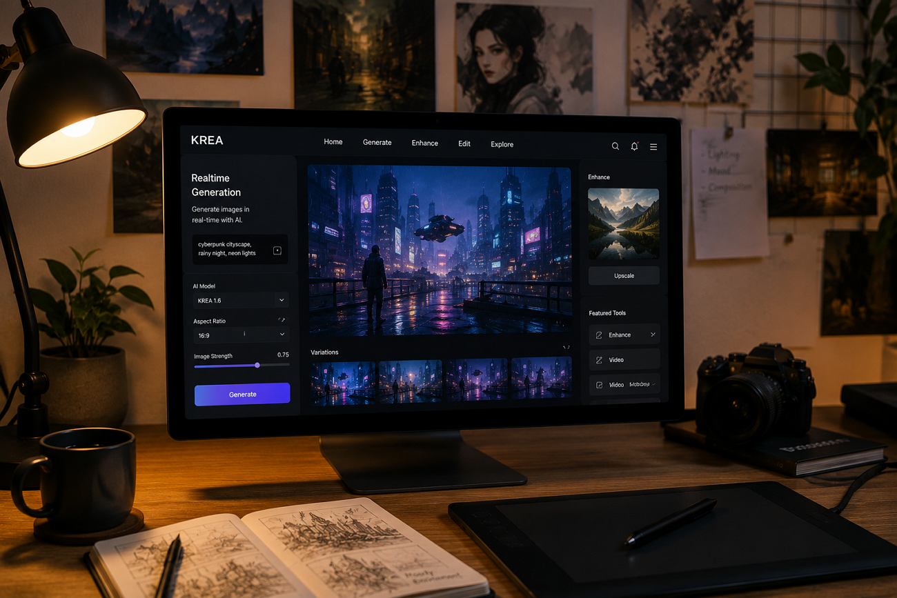 overview of krea features