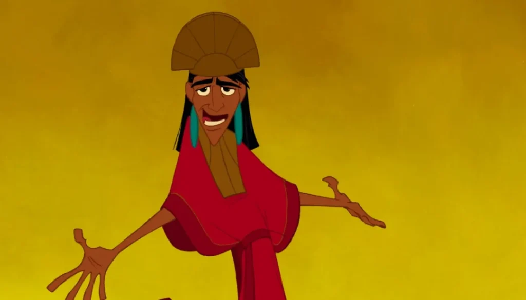 遊び心のあるポーズの Kuzco