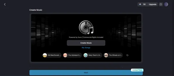 Создание музыки в MagicLight AI