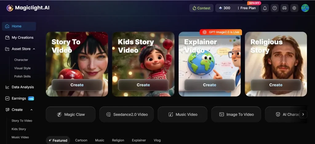 Magiclight среди лучших ИИ-генераторов видео из текста