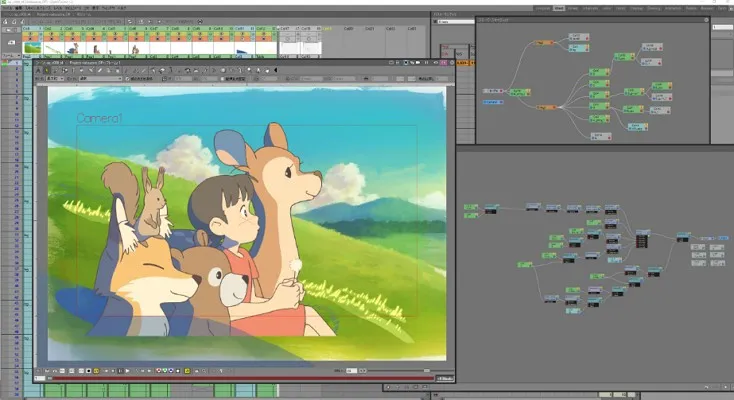 OpenToonz для 2D-анимации