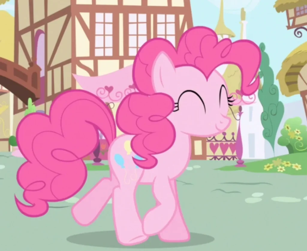 明るく笑う Pinkie Pie