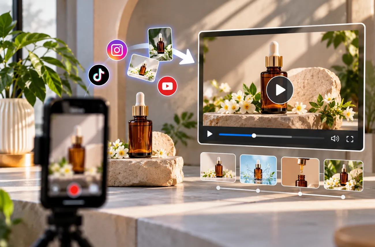 create promotional clips from photos