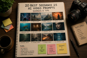 Top 20 Seedance 2.5 AI Video Prompts to Try
