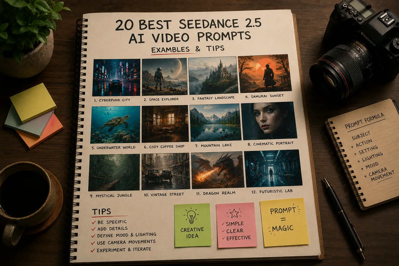 20 промптов Seedance 2.5 для ИИ-видео, которые стоит попробовать