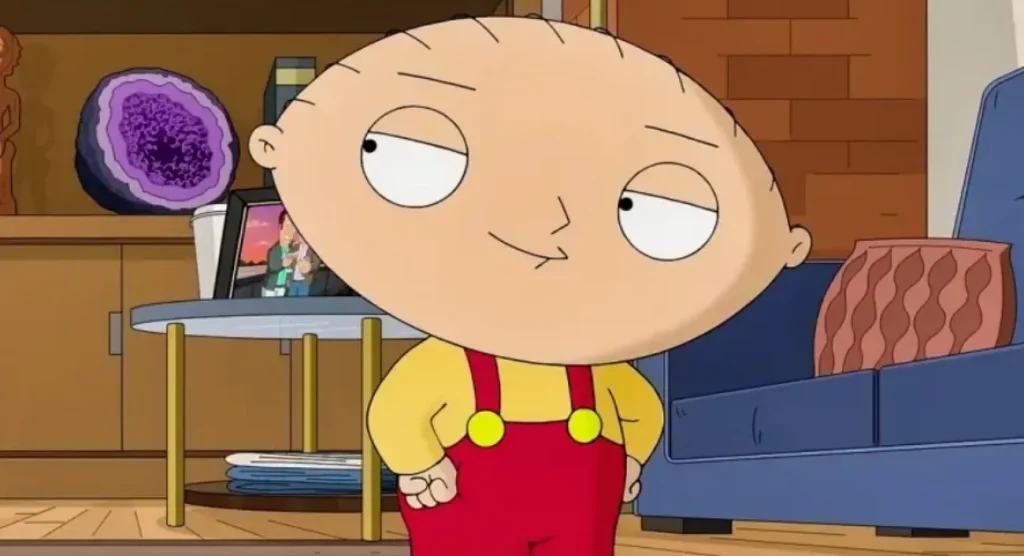 得意げな Stewie