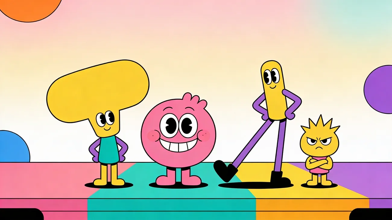 best funny cartoon character design