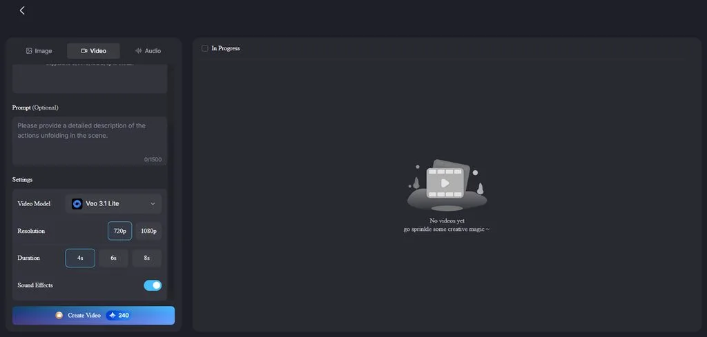 enable sound effects for clips