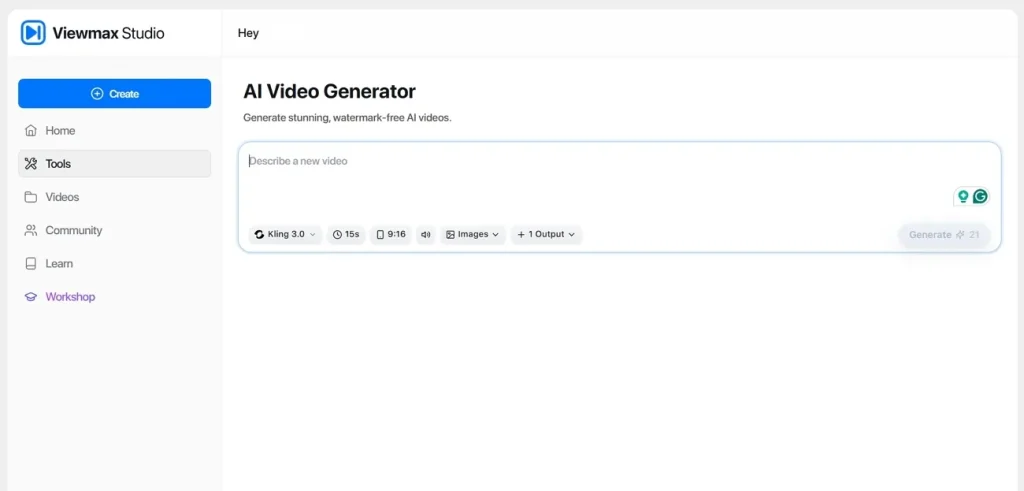 reviewing ai video generator viewmax