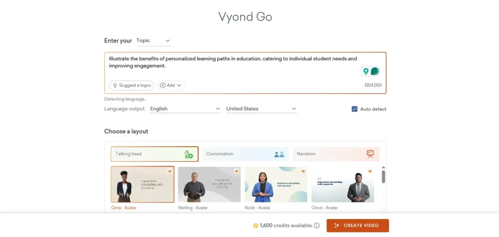 Создание бизнес-контента в Vyond