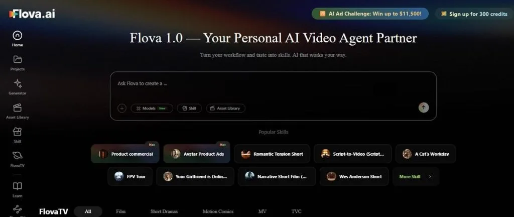 Знакомство с Flova AI