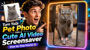 How to Make a Cute Pet Screensaver Video